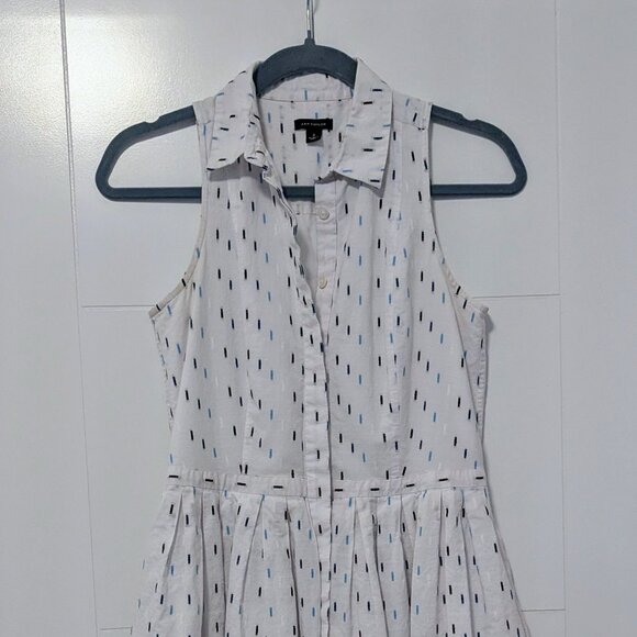 Sleeveless dress, button-up, Size 2 - Picture 1 of 8